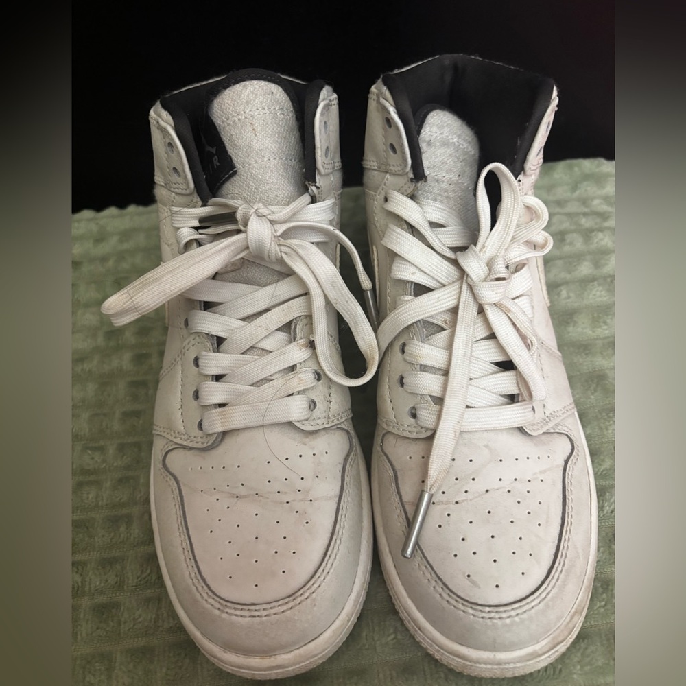 High-Top White Sneakers